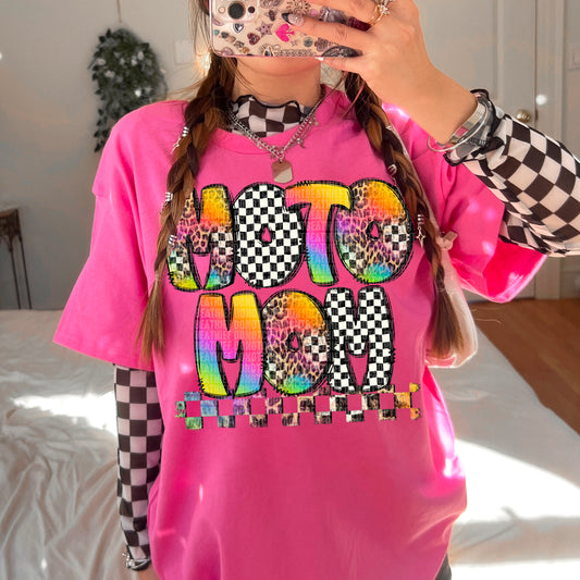 Moto Mom DTF Transfer