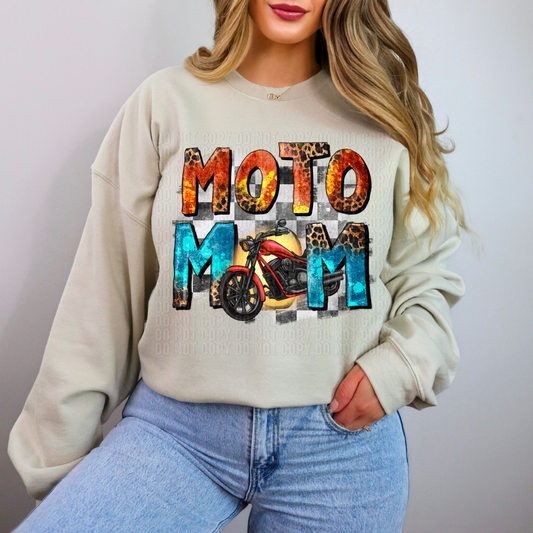 Moto Mom DTF Transfer