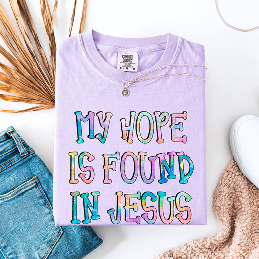 My Hope Is Found In Jesus DTF Transfer