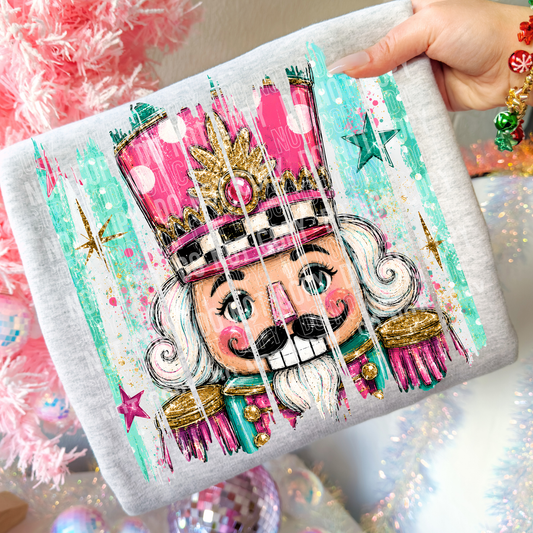 Nutcracker Brushstroke DTF Transfer