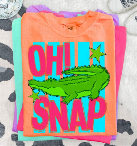 Oh Snap Stripes DTF Transfer