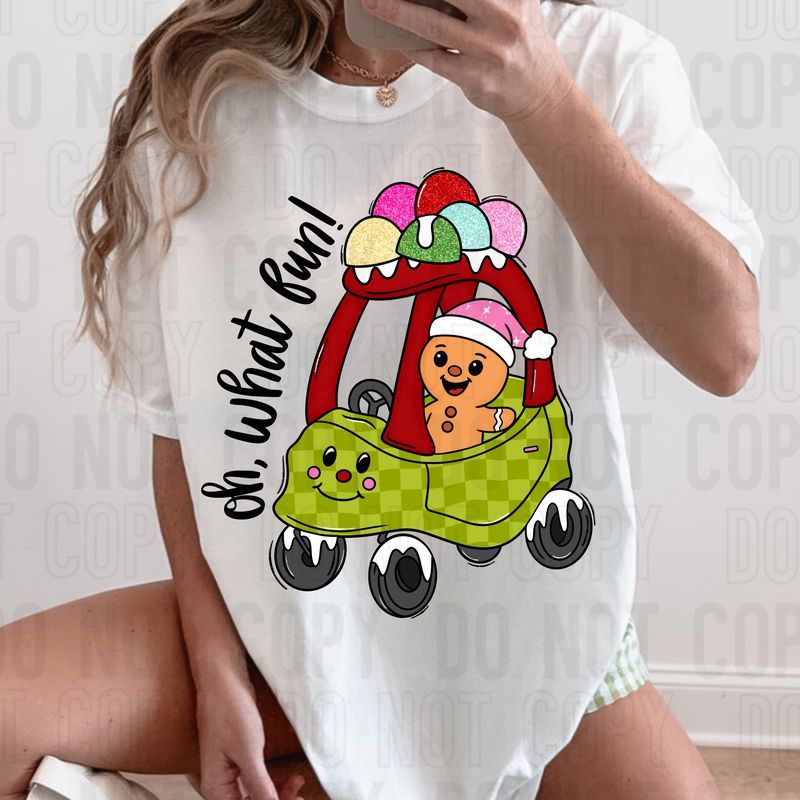 Oh what Fun Bug Car DTF Transfer