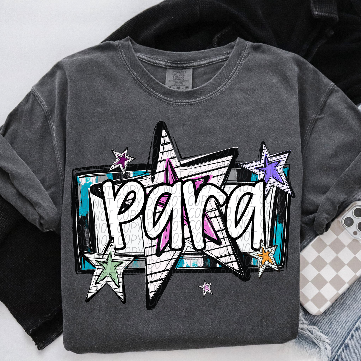 PARA CS Bright Stars DTF Transfer