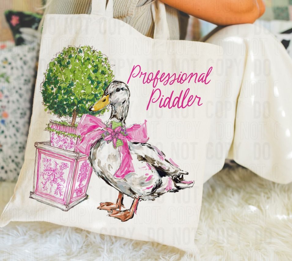 Professional Piddler Goose DTF Transfer