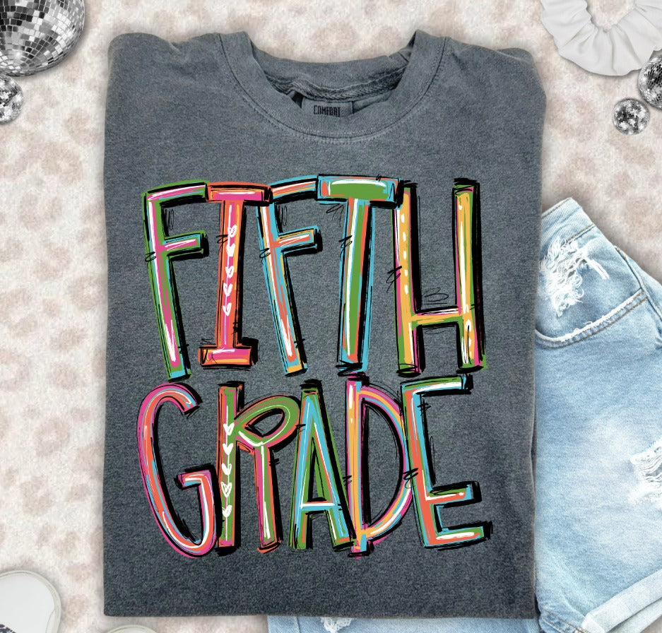 Pixie Fifth Grade DTF Transfer