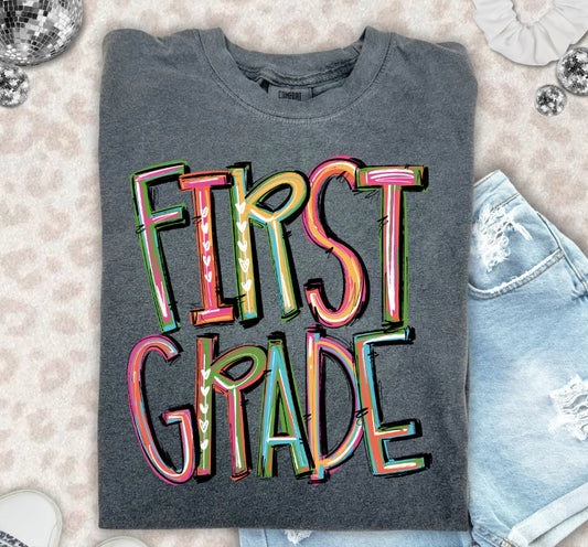 Pixie First Grade DTF Transfer