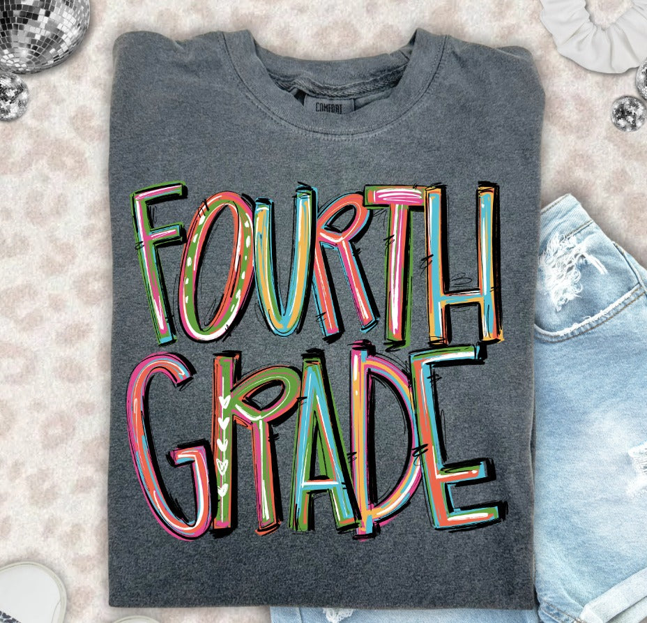 Pixie Fourth Grade DTF Transfer
