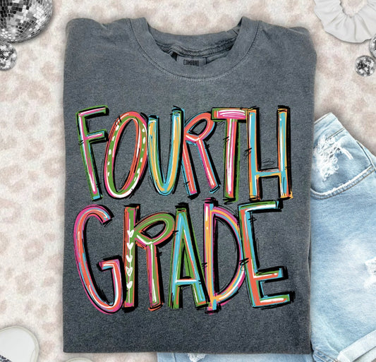 Pixie Fourth Grade DTF Transfer