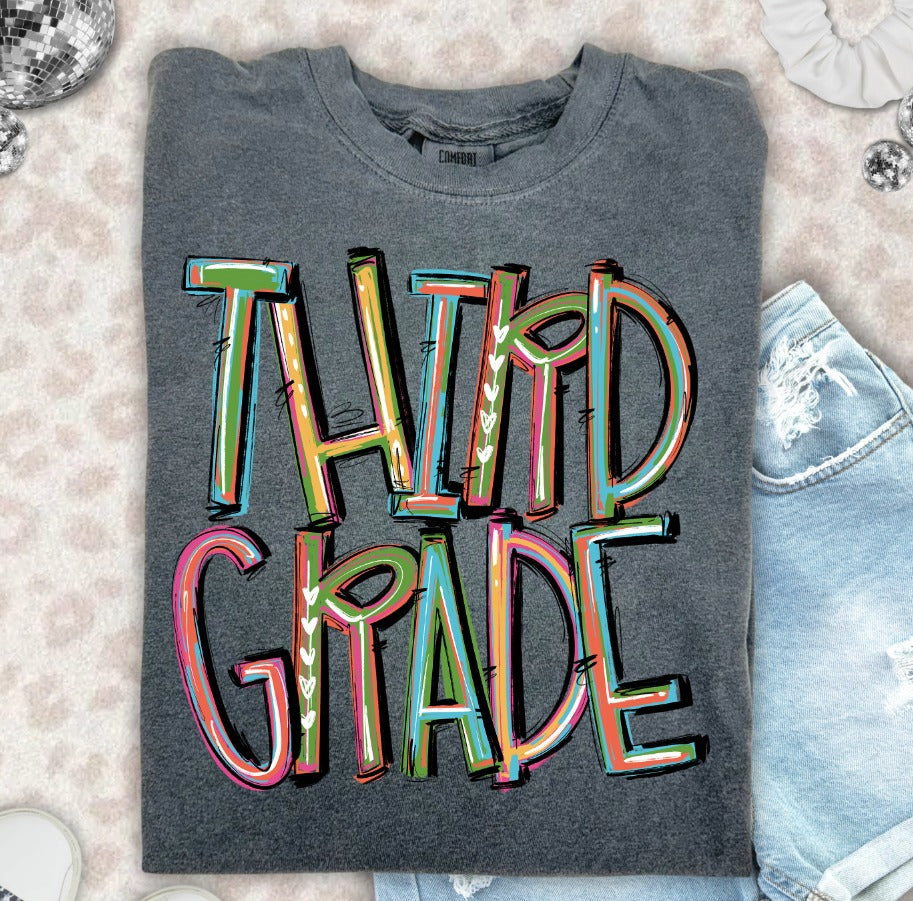Pixie Third Grade DTF Transfer