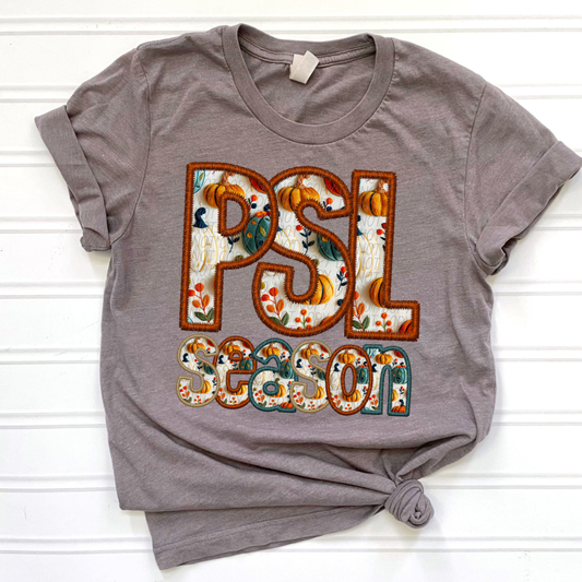 PSL Season Faux Embroidery DTF Transfer