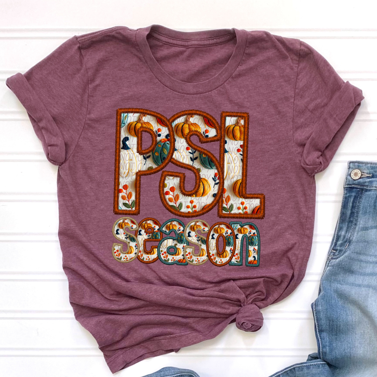 PSL Season Faux Embroidery DTF Transfer