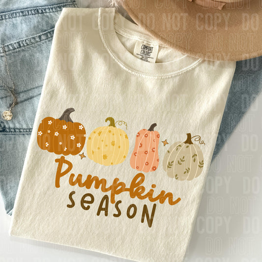 Pumpkin Season DTF Transfer