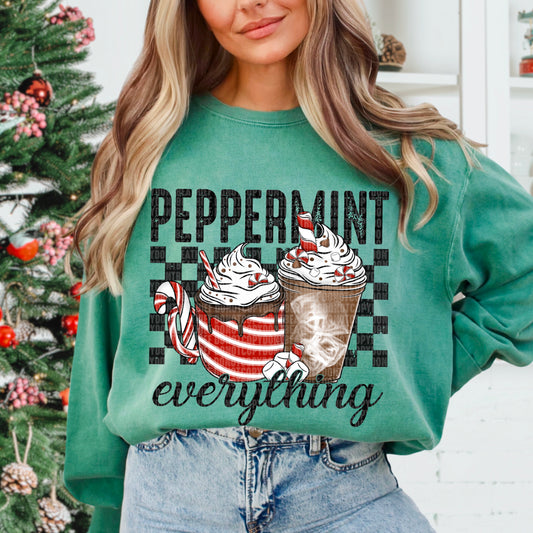 Peppermint Everything DTF Transfer