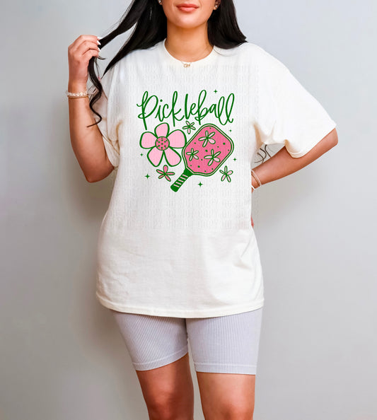 Pickle Ball Retro DTF Transfer