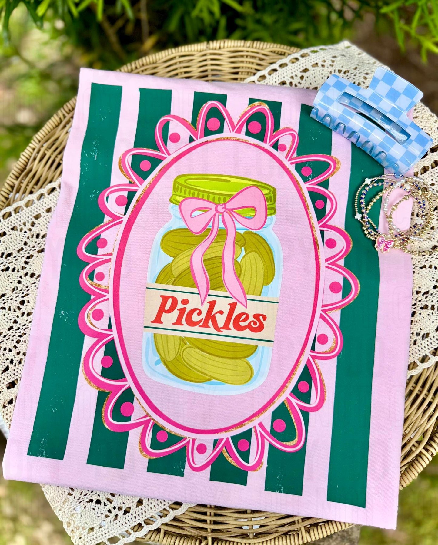 Pickles Jar Coquette Frame Comfort Color Tee