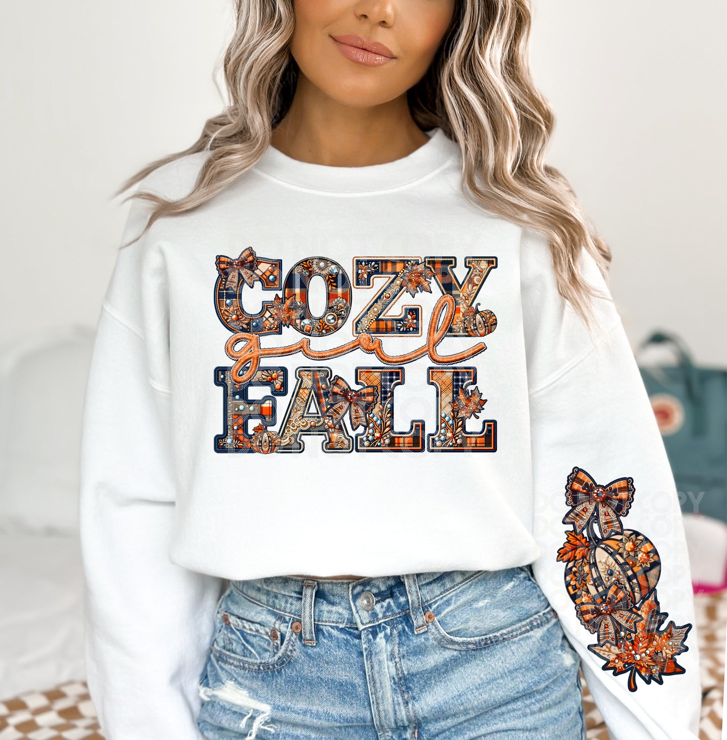 Cozy Girl Fall DTF Transfer