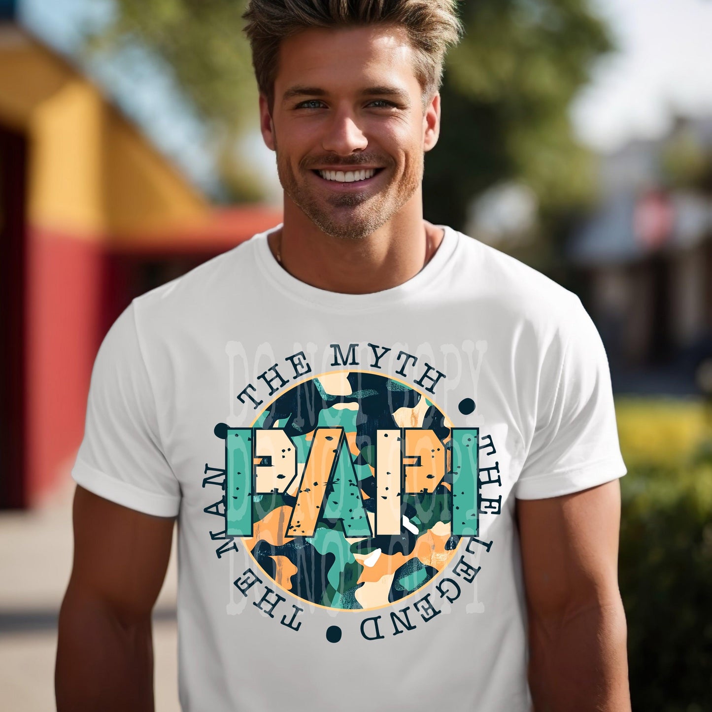 The Myth Papi DTF Transfer
