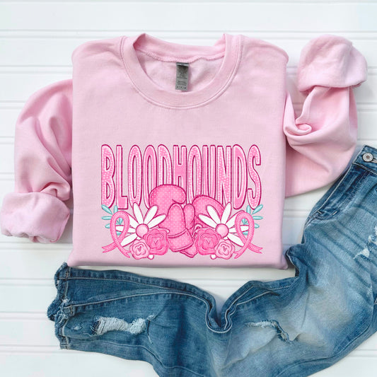 Bloodhounds Pink Out Mascot DTF Transfer