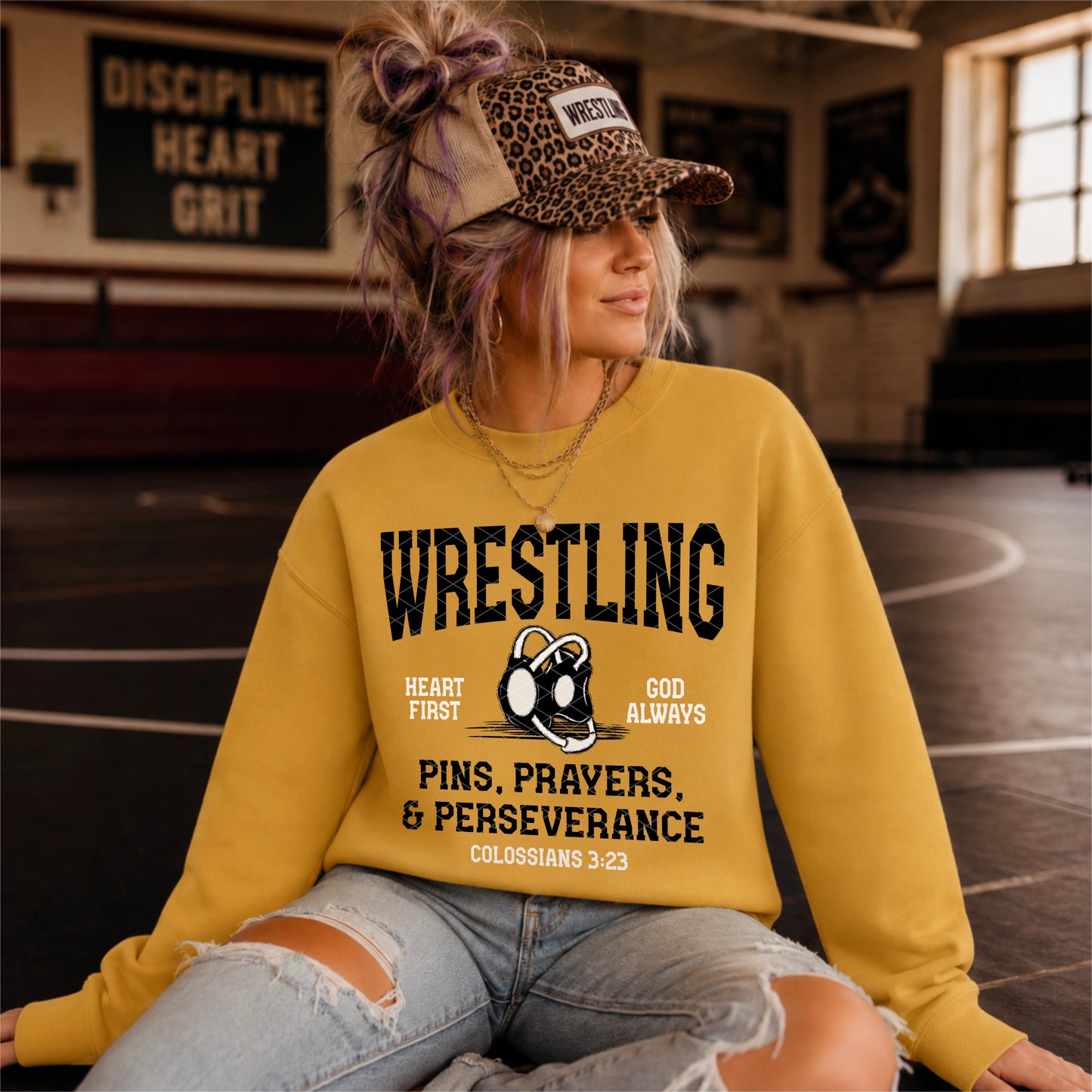 Pins, Perseverance Wrestling DTF Transfer