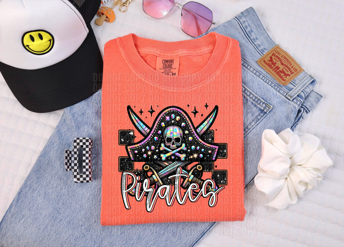 Rhinestone Colorful Mascots DTF Transfer