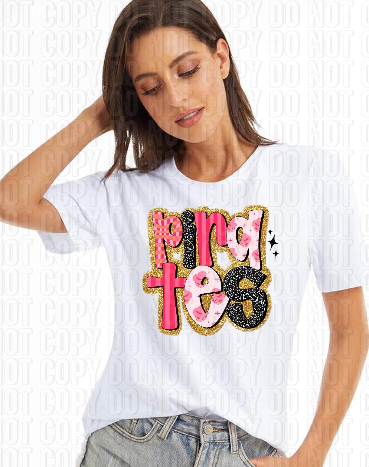 Retro Pink Mascots DTF Transfer
