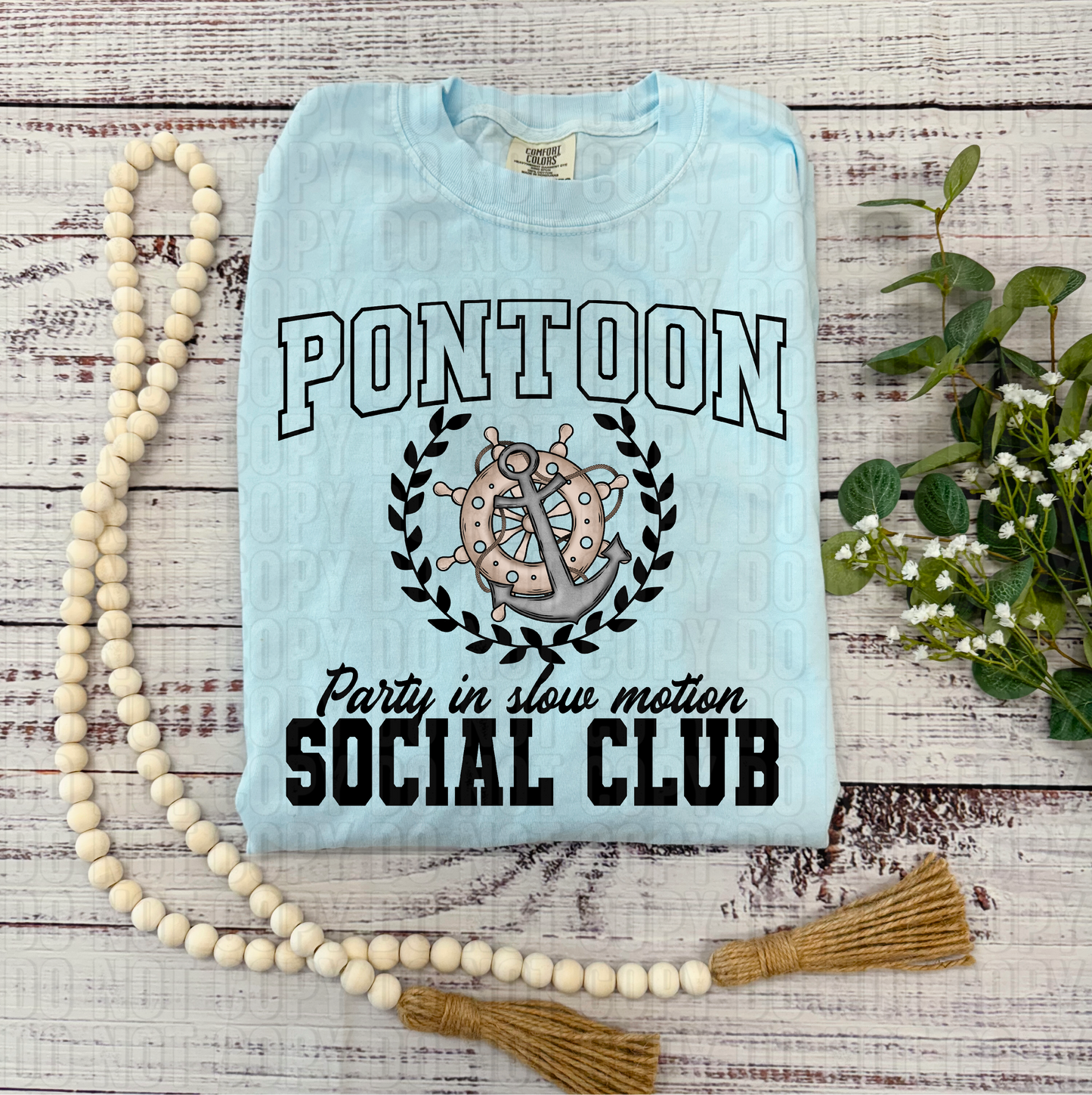 Pontoon Social Club DTF Transfer