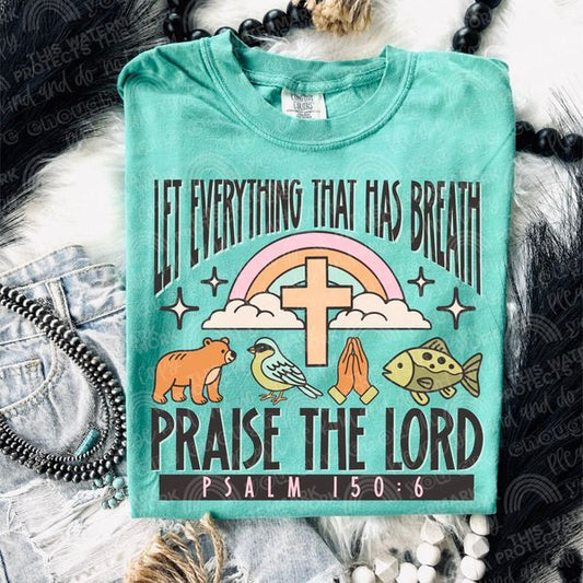 Praise The Lord DTF Transfer