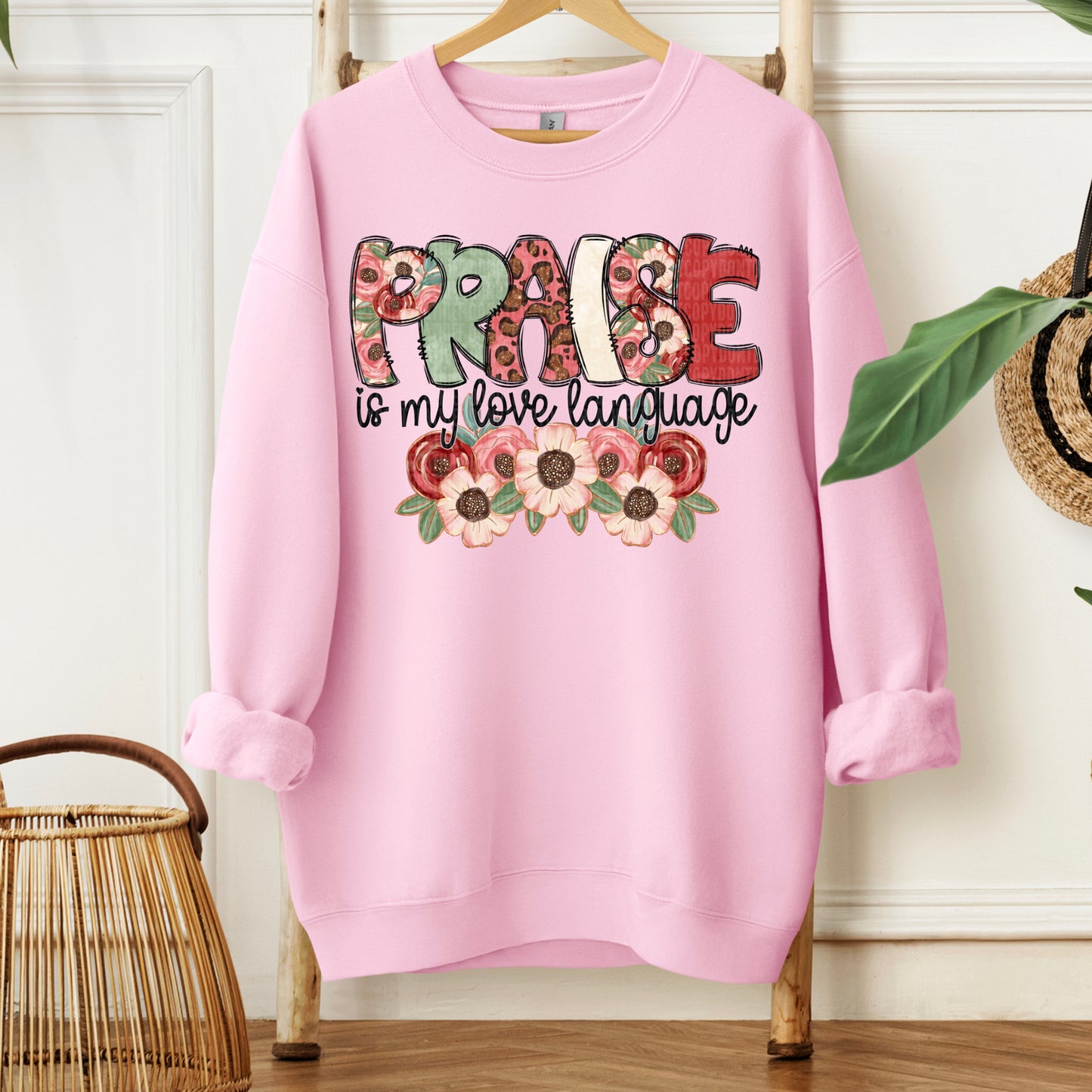 Praise Is My Love Language DTF Transfer