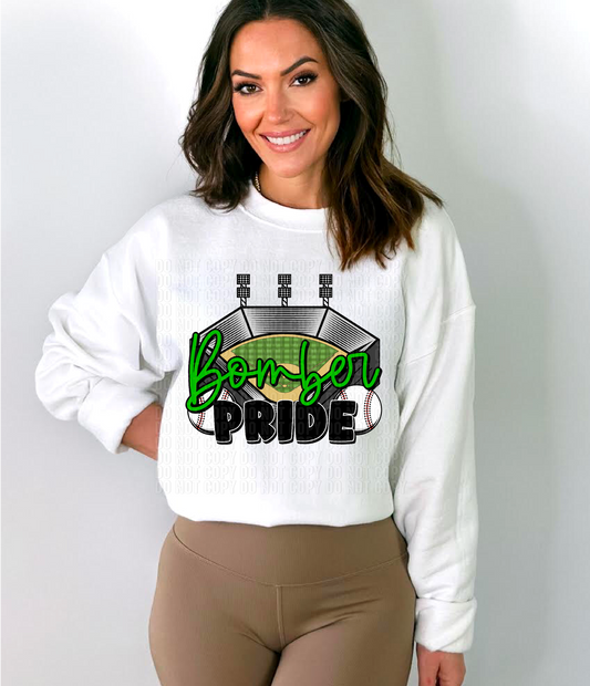Bomber Pride Stadium DTF Transfer