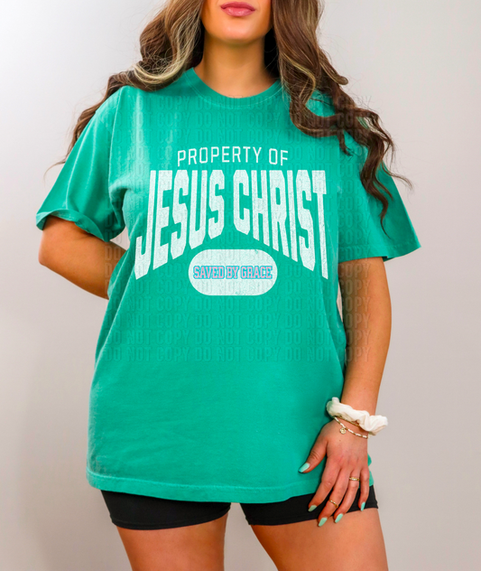 Property Of Jesus Christ DTF Transfer