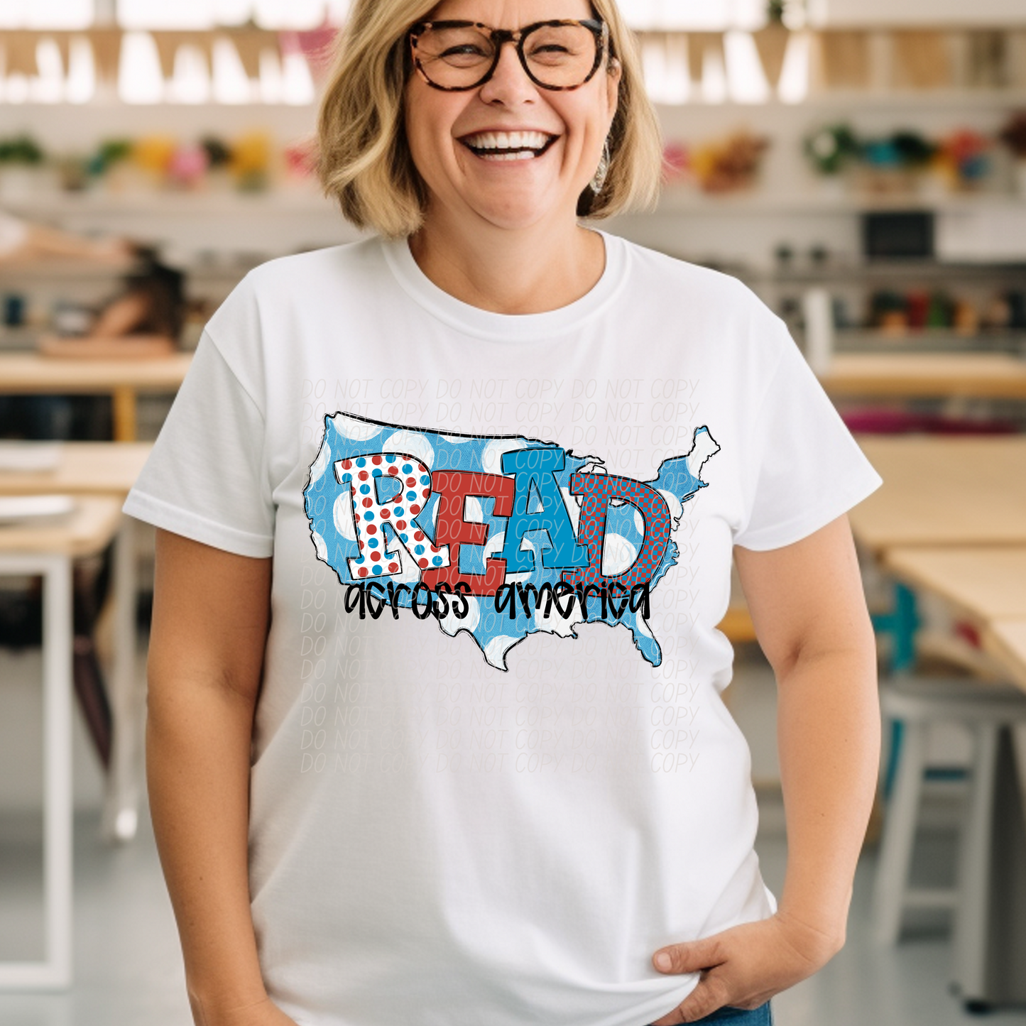 Read Across America DTF Transfer