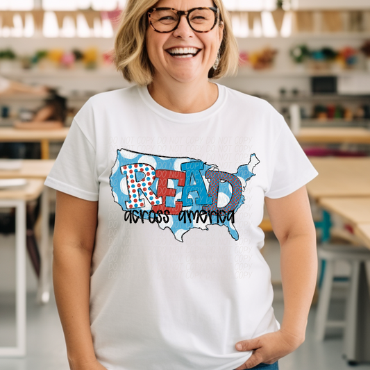 Read Across America DTF Transfer