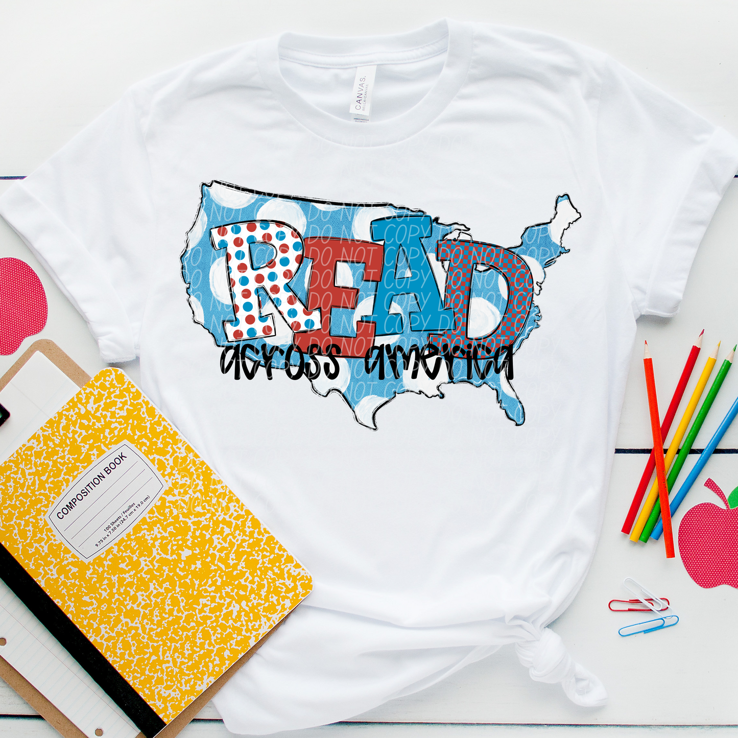 Read Across America DTF Transfer