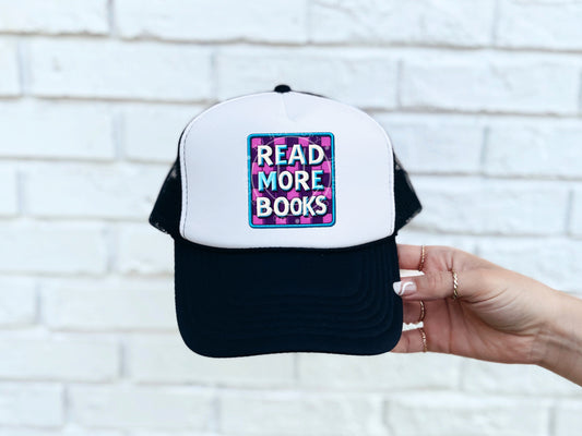 Read More Books Hat Patch DTF Transfer