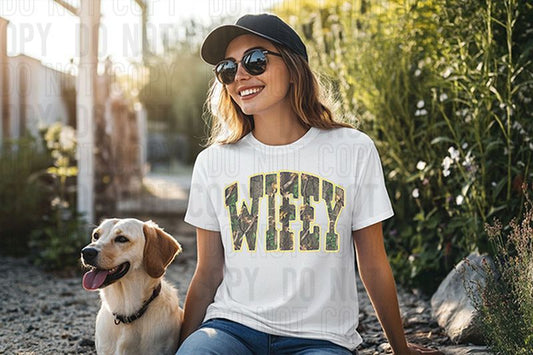 RT Camo Wifey DTF Transfer