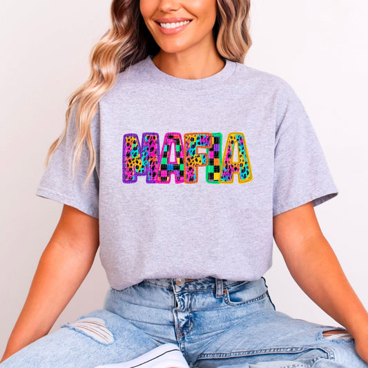 Mafia Rainbow Mascot DTF Transfer