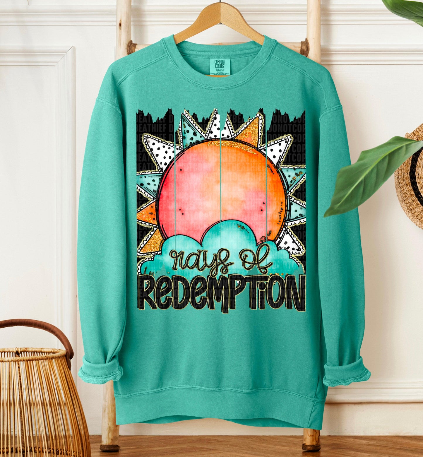 Rays Of Redemption DTF Transfer