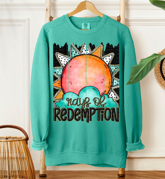 Rays Of Redemption DTF Transfer