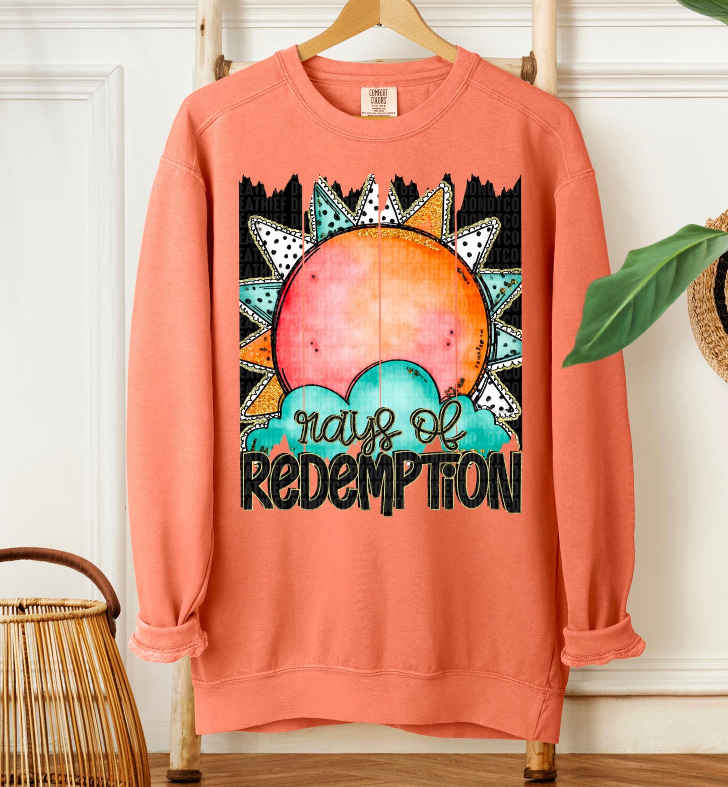 Rays Of Redemption DTF Transfer