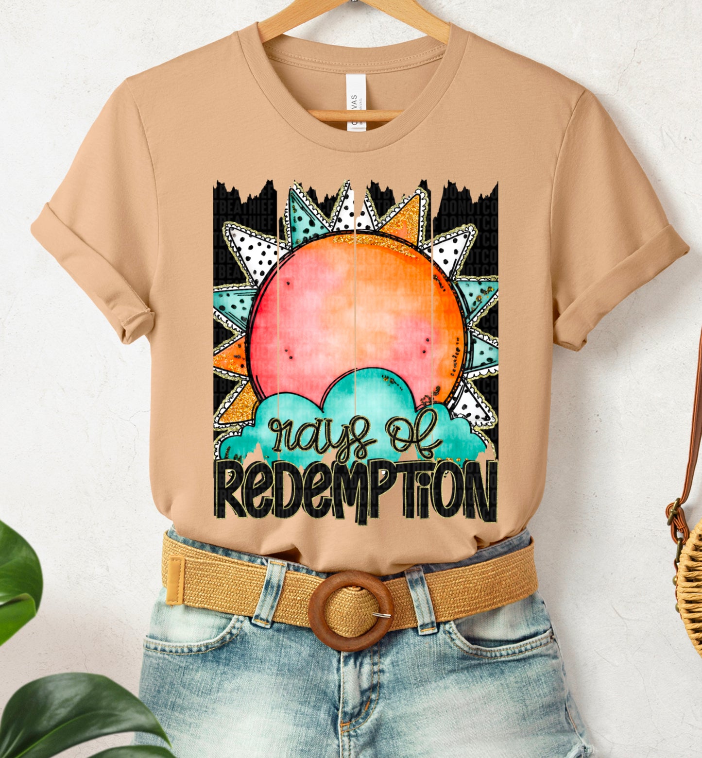 Rays Of Redemption DTF Transfer