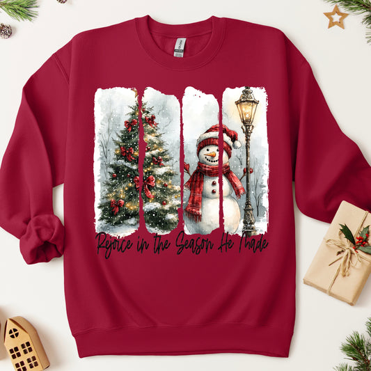 Rejoice In The Season He Made DTF Transfer