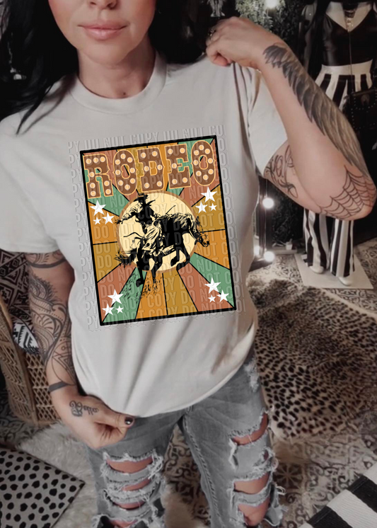 Rodeo Retro DTF Transfer