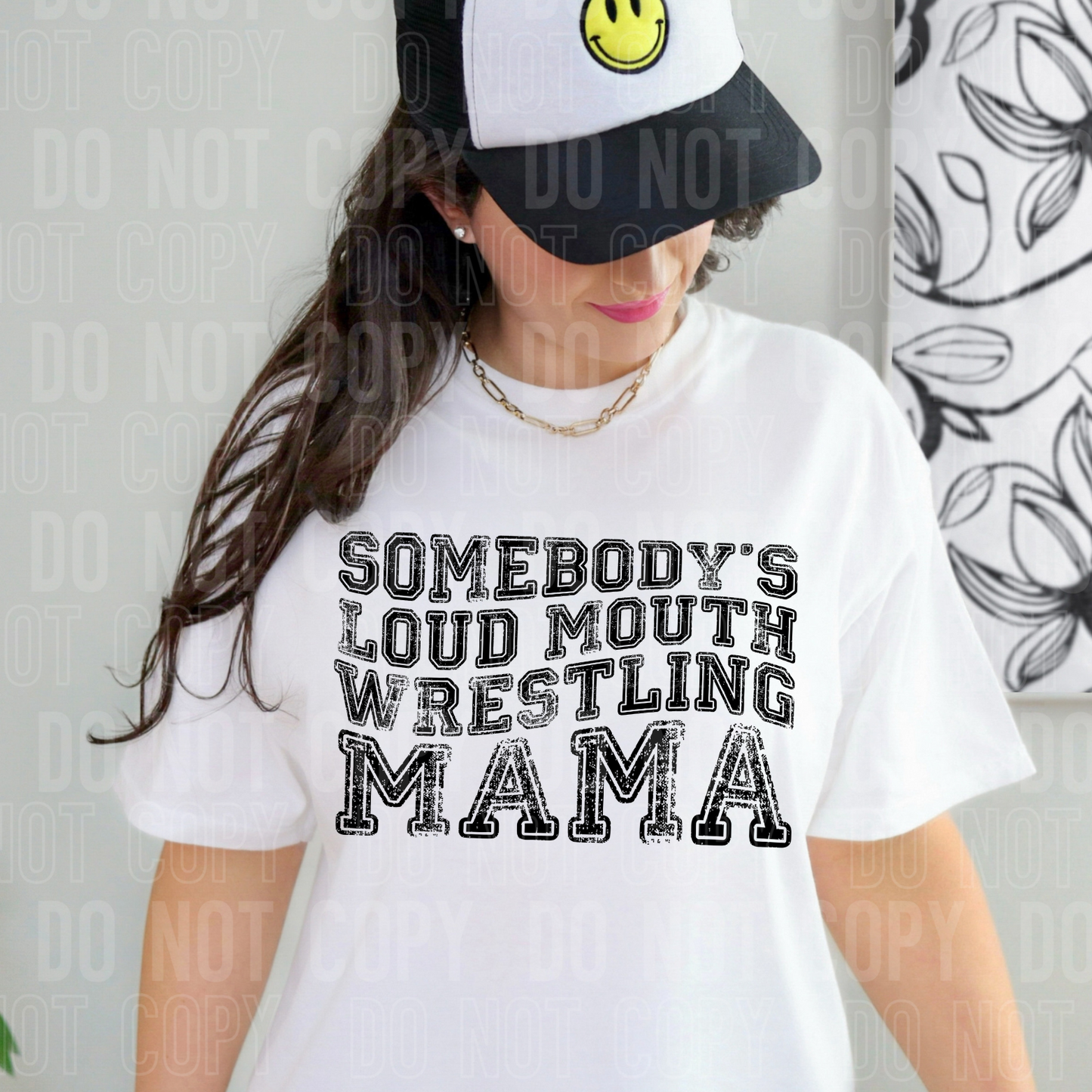 Somebody's Loud Mouth Wrestling Mama DTF Transfer