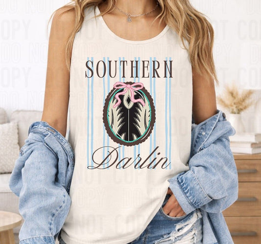 Southern Darlin Stripes DTF Transfer