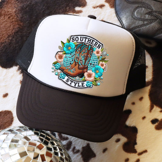 Southern Hat Patch DTF Transfer