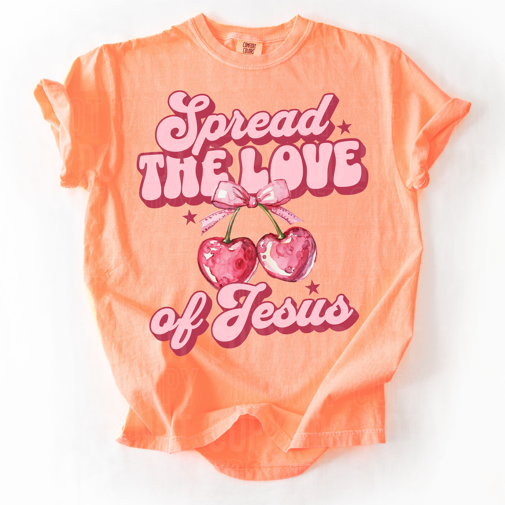 Spread The Love Of Jesus DTF Transfer