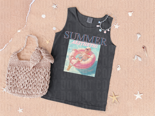 Summer Aesthetic DTF Transfer