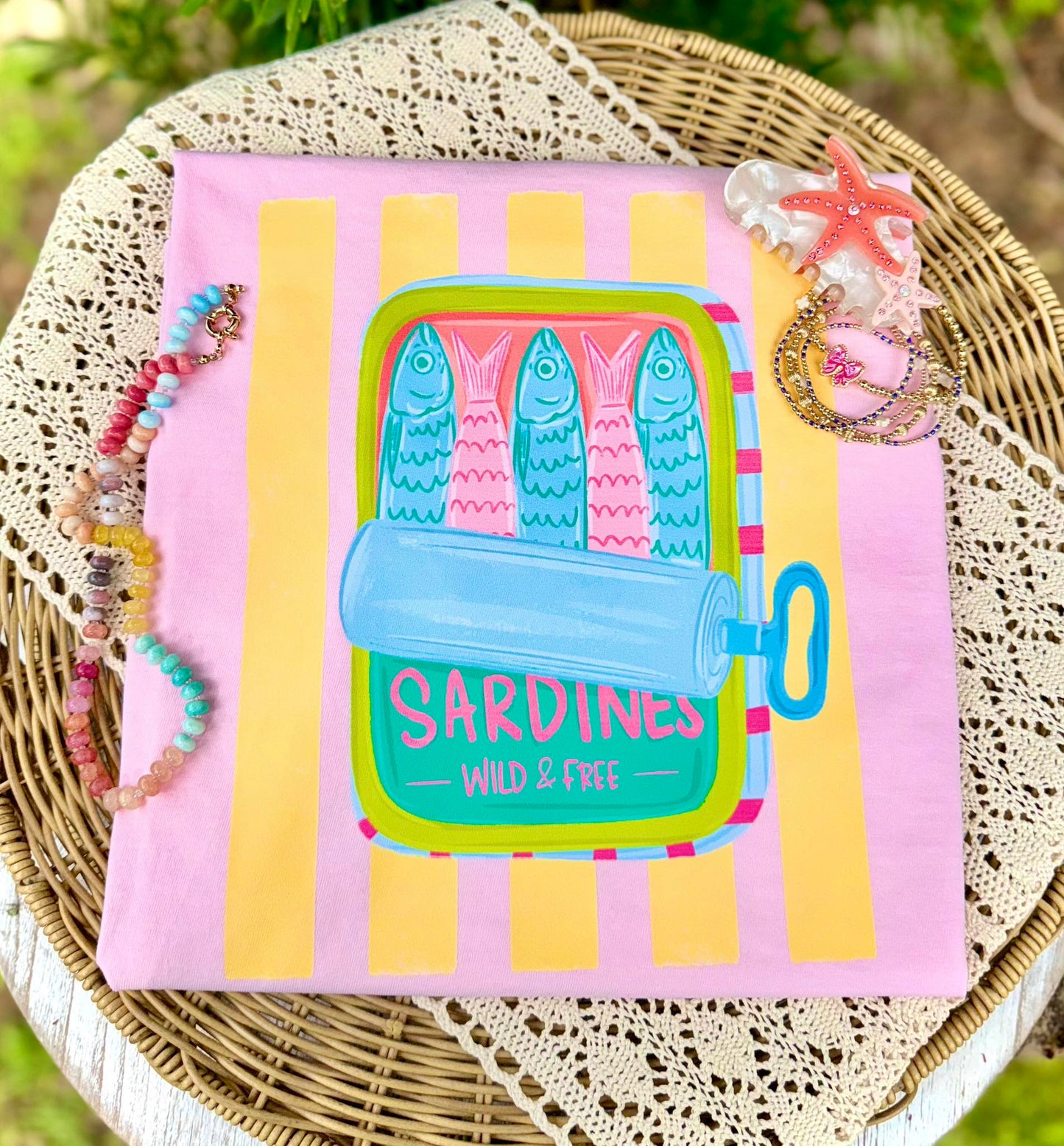 Sardine Stripes DTF Transfer