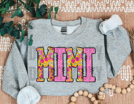 Mimi Bright Spring Name DTF Transfer