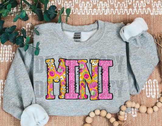 Mini Bright Spring Name DTF Transfer